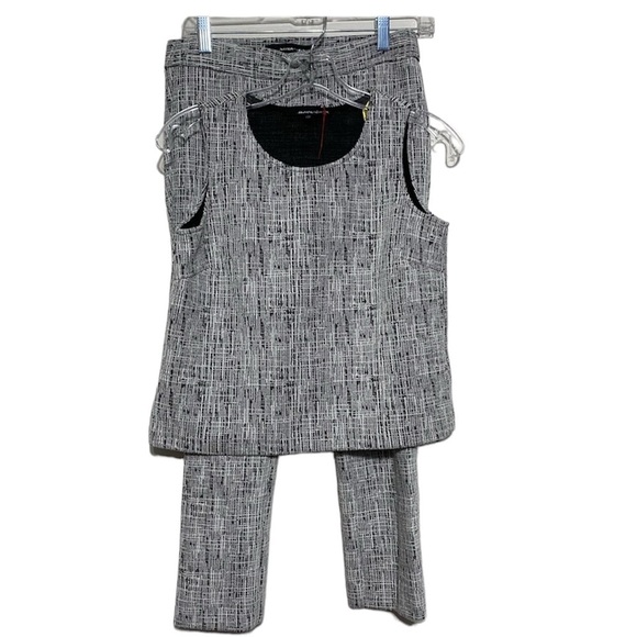Amanda & Chelsea Pants - Amanda+Chelsea 2PC Sleeveless Shell Size XSP & Slim Low Rise Ankle Pant Sz 2P